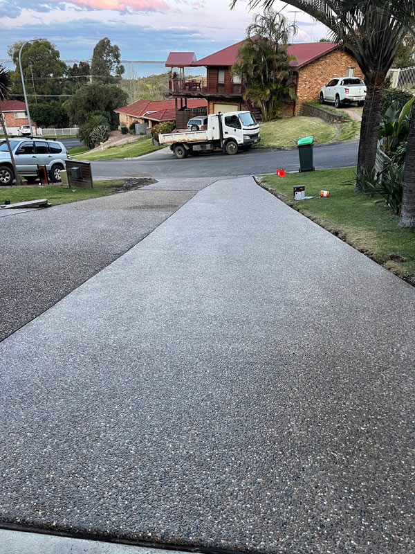 A Driveway Concreting Project in Wollongong and the Illawarra by Dombarton Construction and Excavation