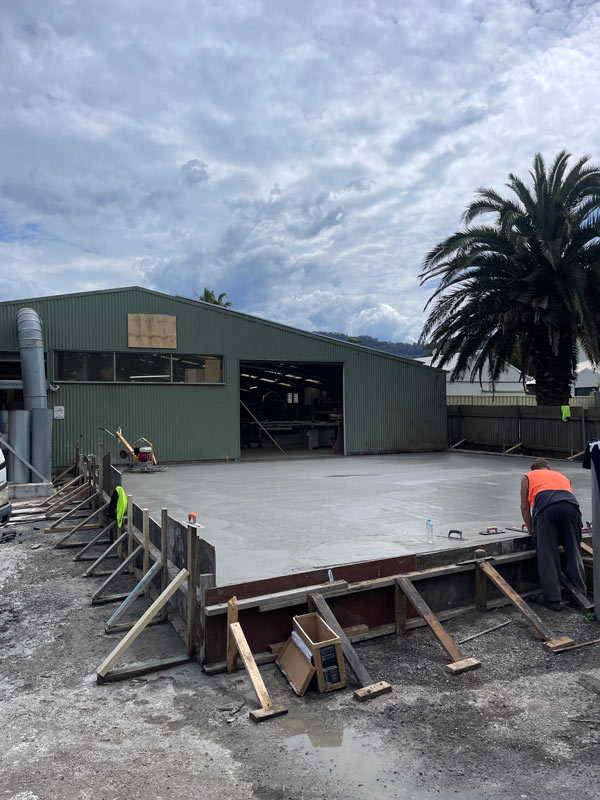 A Slab Concreting Project in Wollongong and the Illawarra by Dombarton Construction and Excavation