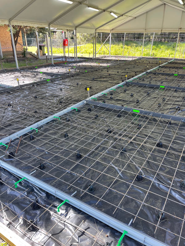 Preparation Slab Concreting Project in Wollongong and the Illawarra by Dombarton Construction and Excavation