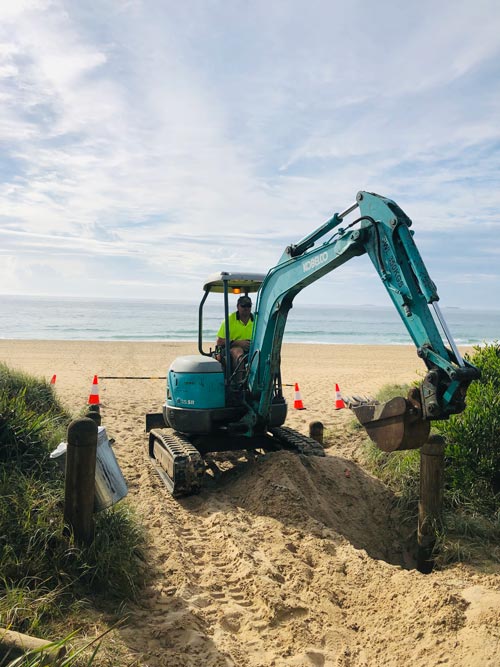 Excavation by Dombarton Construction Excavation and Concreting Sand Excavation by Dombarton Construction Excavation and Concreting